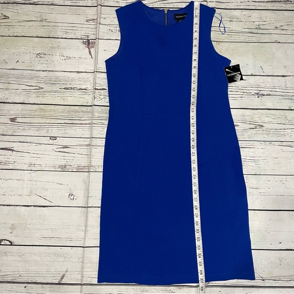 Liz Claiborne Blue Sleeveless Dress - Picture 5 of 8